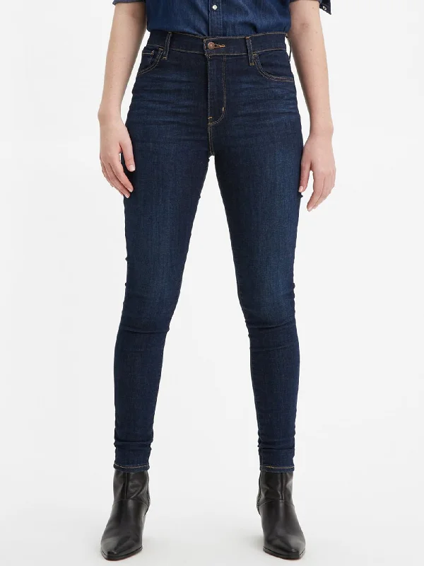 720 High Rise Skinny Fit Jeans Elegant High-Waisted Flared Jeans