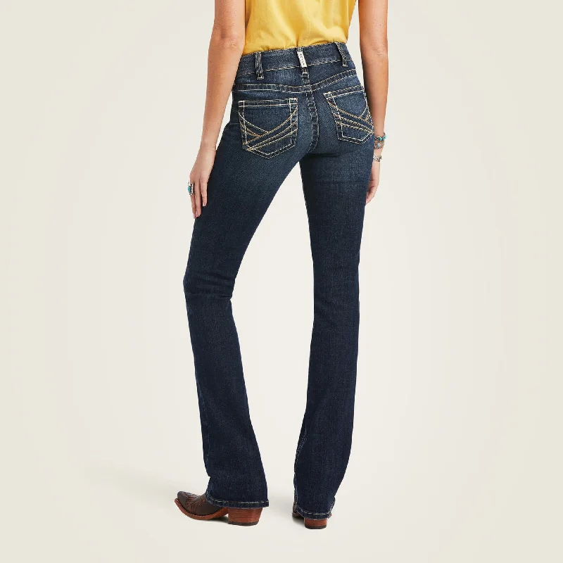 Ariat Women's Lexie Jean Elegant Dark-Wash Bootcut Jeans