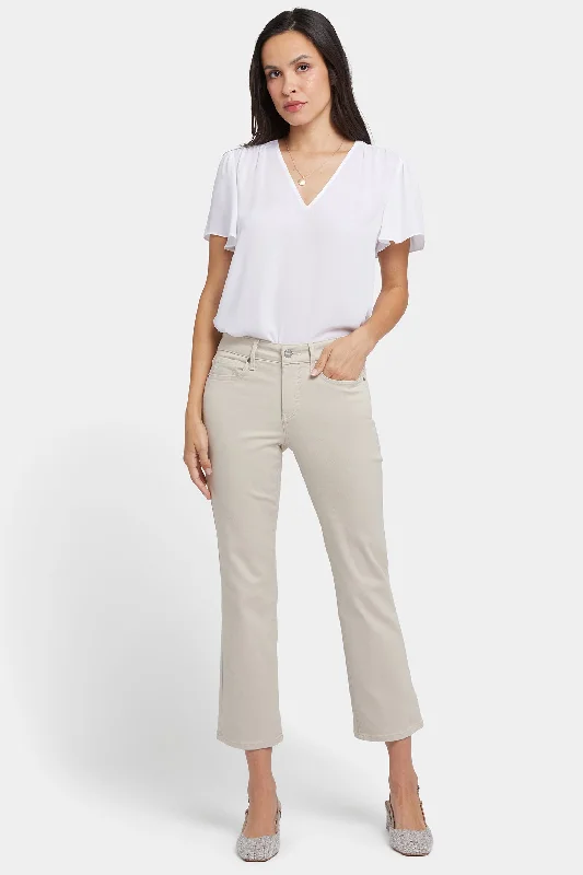 Marilyn Straight Ankle Jeans - Feather Cozy Stretch High-Waist Jeans