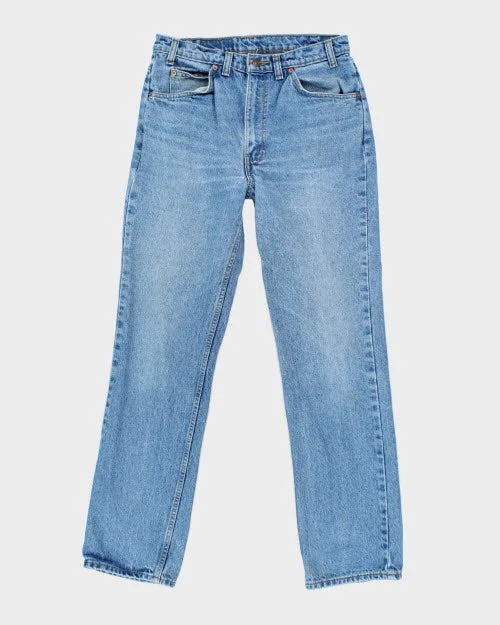 Vintage Levi's 619 Orange Tab Jeans - W32 L32 Stylish Acid-Wash Jeans