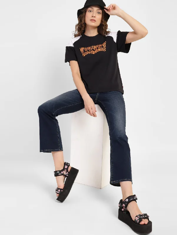 Women's Bootcut Jeans Comfortable Mid-Rise Jeans