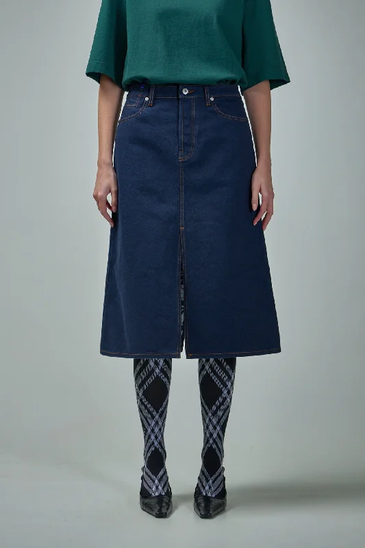 Heavyweight Denim Skirt vintage skirt charm