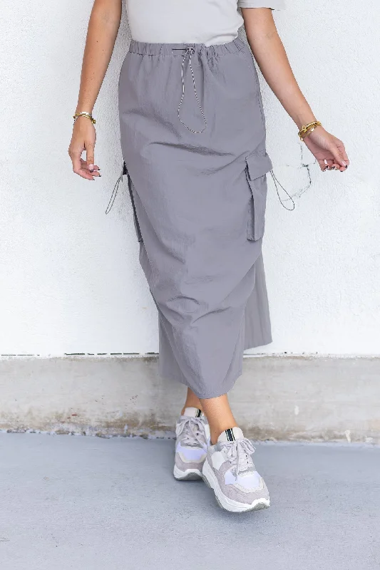 TESSA CARGO SKIRT cashmere skirt soft