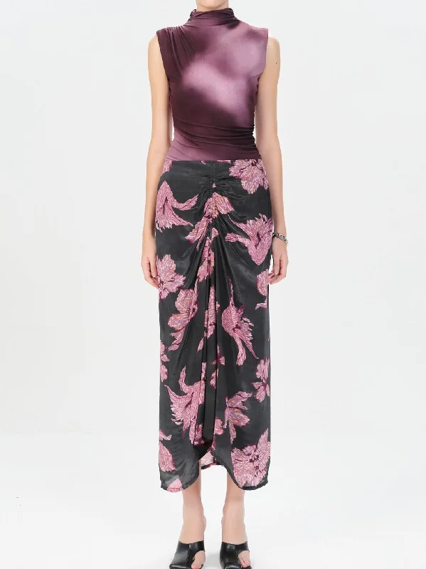 Berisso Bonny Long Skirt cashmere skirt soft