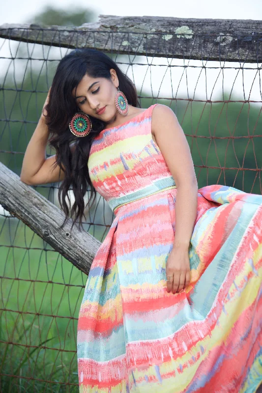 JAMANI Multicolor Skirt (Sample) tulle skirt dreamy