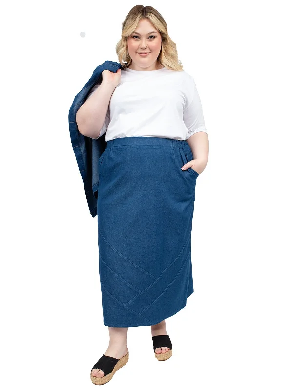 Fernwood Denim Skirt - Denim* vintage skirt charm