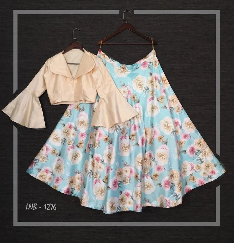 Floral Skirt With Aliya Style Blouse cashmere skirt fine