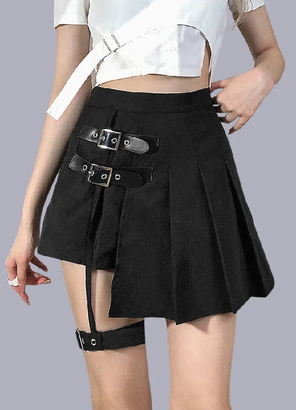high pleated skirt vintage skirt charm
