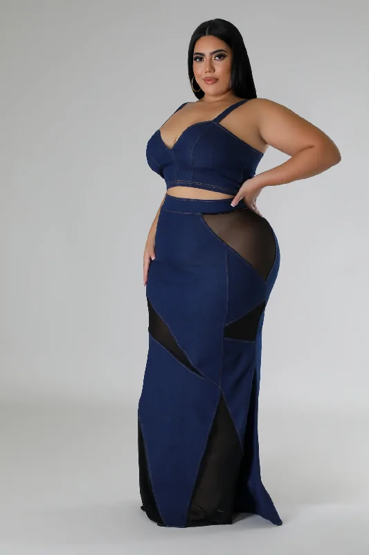 Hot Moves Skirt Set leather skirt bold