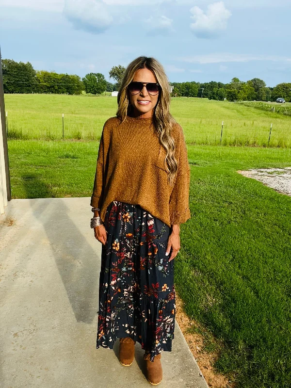MASTER CHOICE MAXI SKIRT--FLASH SALE modal blend skirt