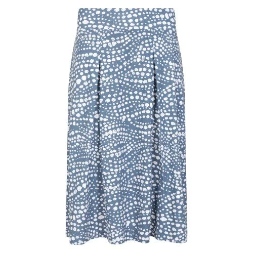 Mountain Warehouse Womens/Ladies Waterfront Spotted Midi Skirt ribbed skirt waist