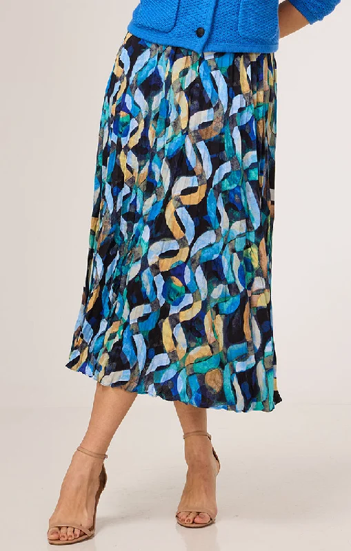 WAVE LINKS SKIRT low waist skirt