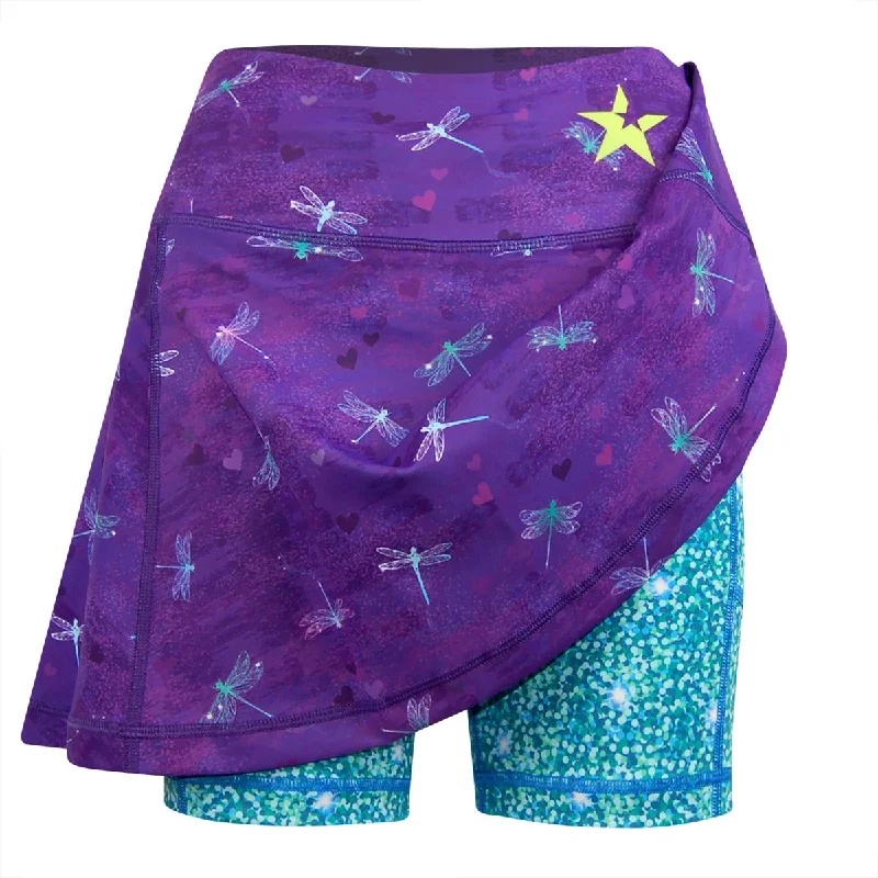 Skort | Dragonfly a-line skirt cut