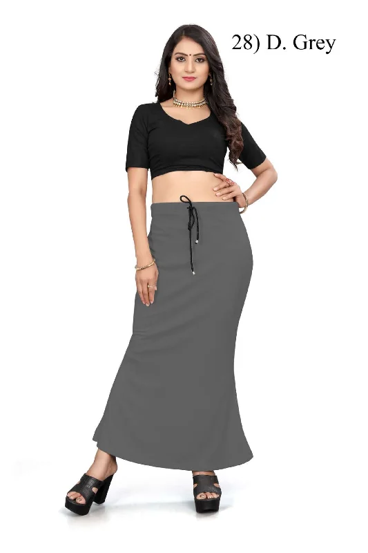 Stretchable Shapewear Petticoat (Underskirt) leather skirt refined