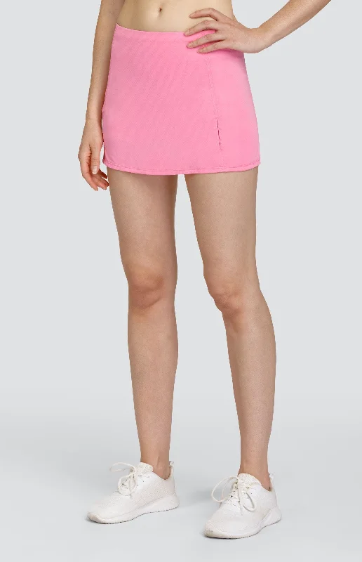 Topaz 13.5" Skort - Camelia Pink lace skirt delicate