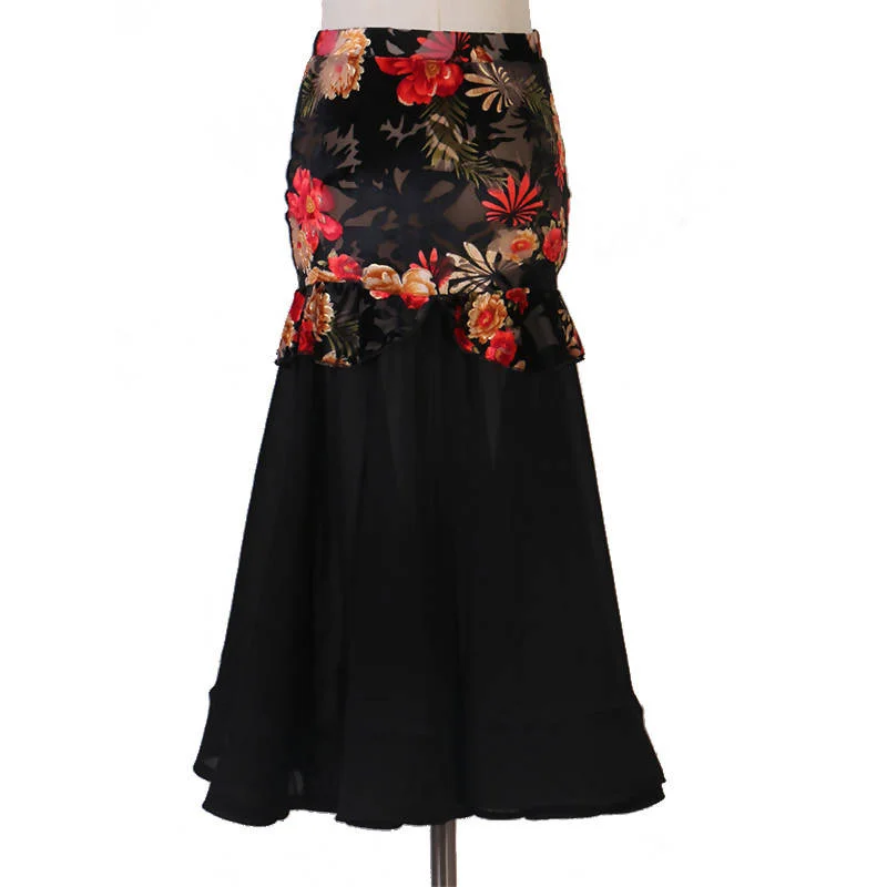 black flower